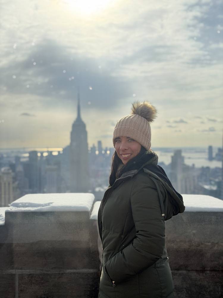 Vistas del Empire State desde el Top of the Rock