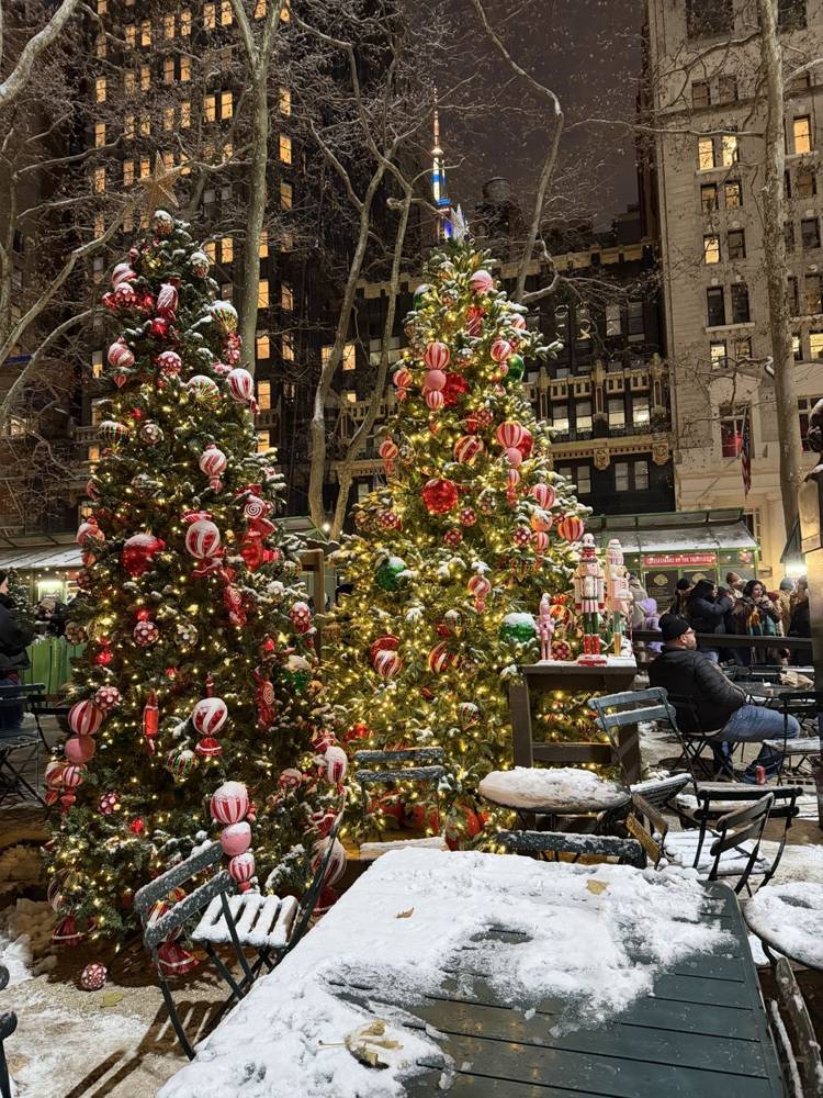 Bryant Park en Navidad
