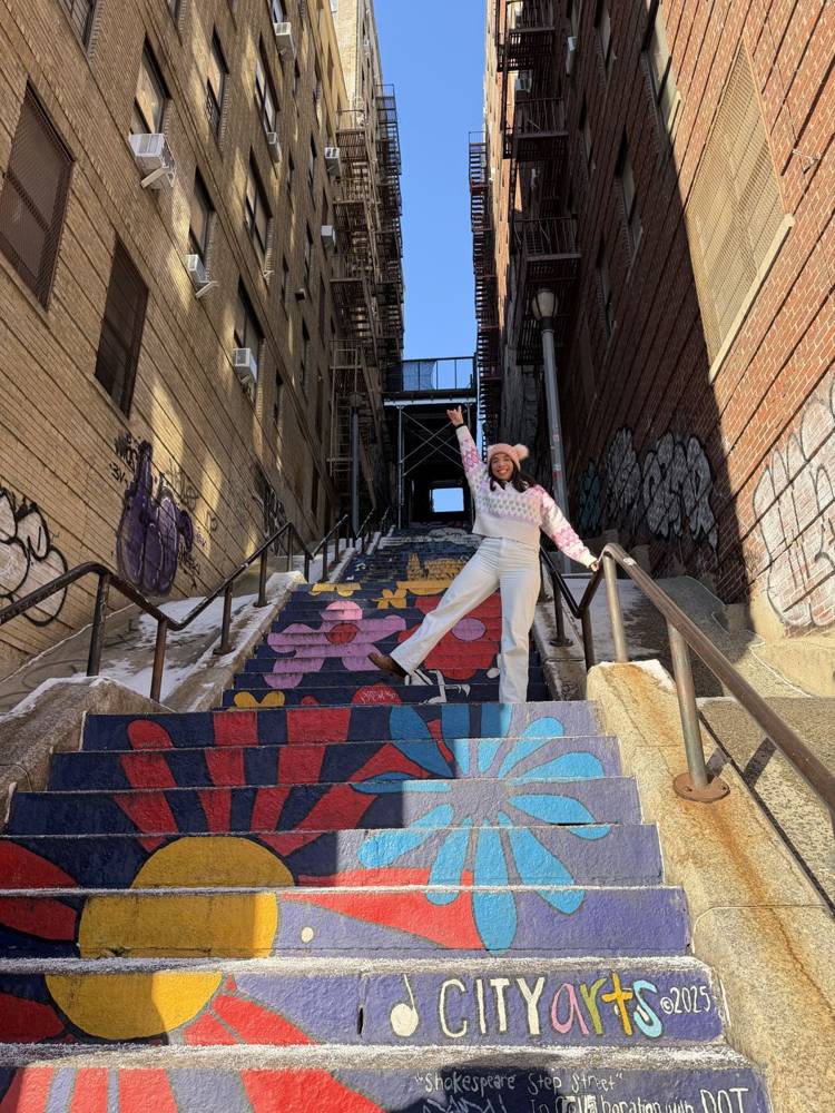 Las escaleras del Joker, en el Bronx